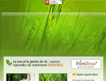 Tablet Screenshot of fortivia-nature.fr